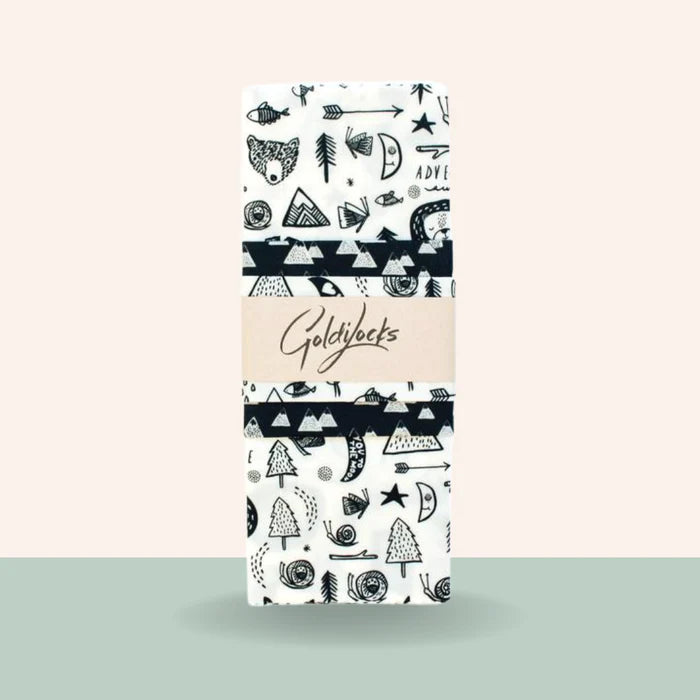 Beeswax Food Wraps (Set of 3)