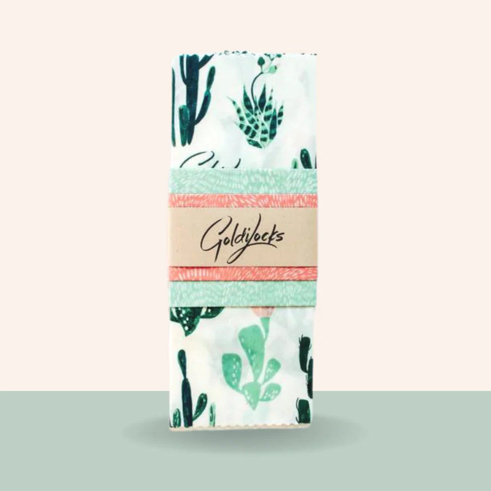 Beeswax Food Wraps (Set of 3)