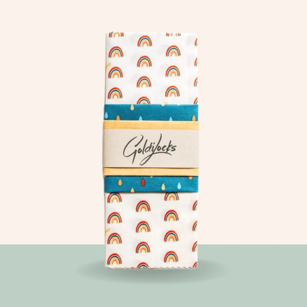 Beeswax Food Wraps (Set of 3)
