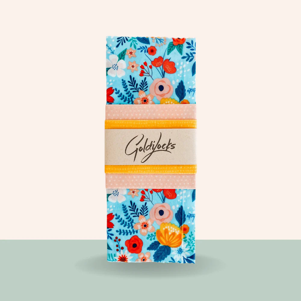 Beeswax Food Wraps (Set of 3)