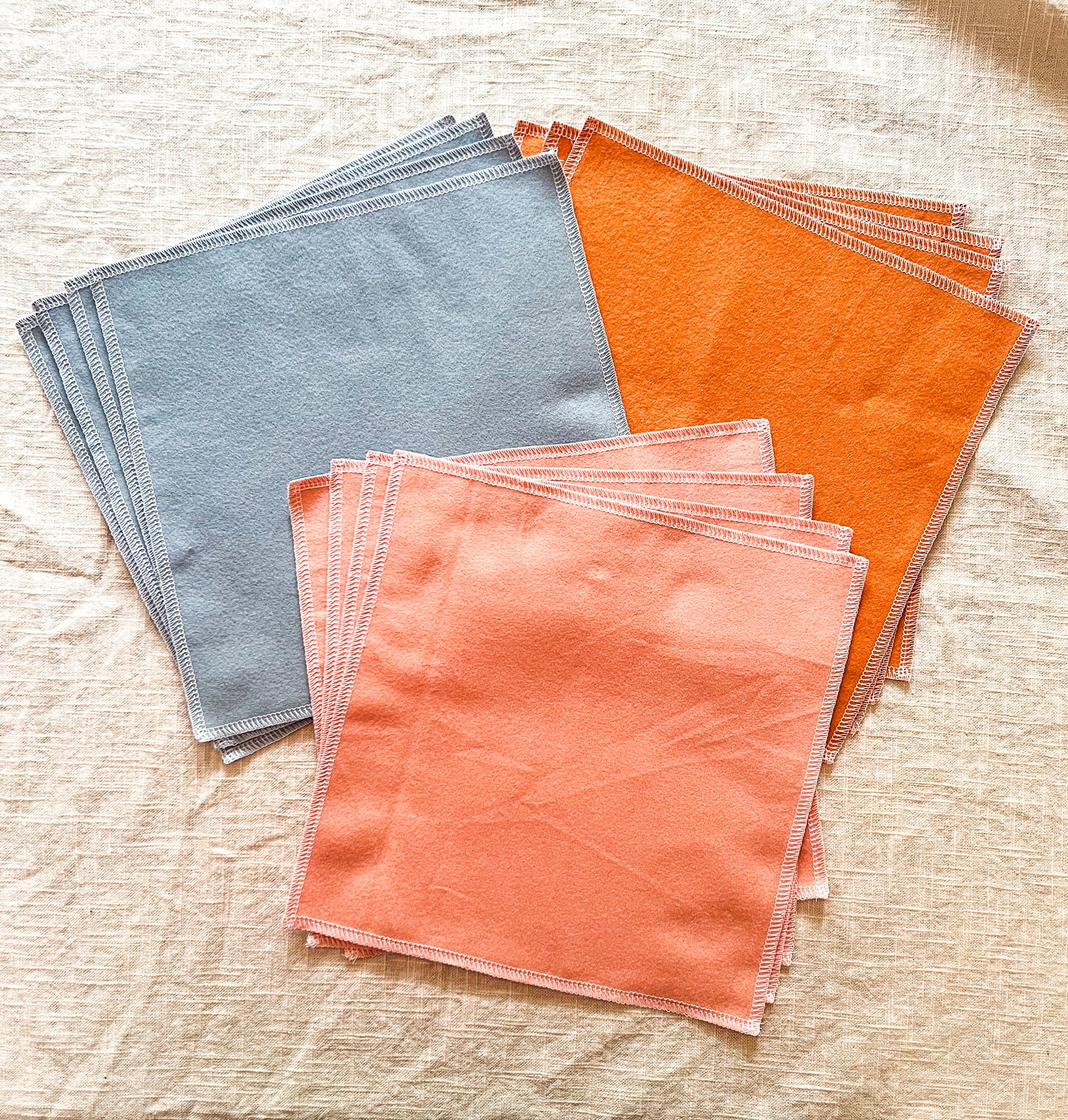 Reusable Paper Towels - The Dusty Summer Collection