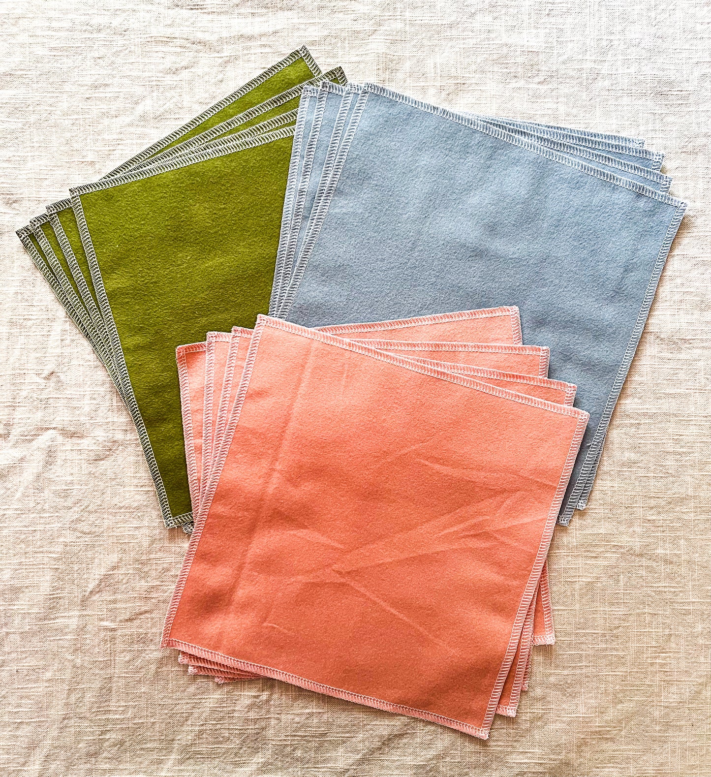 Reusable Paper Towels - The Dusty Summer Collection