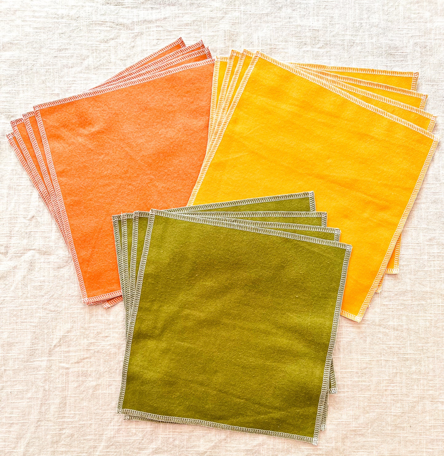 Reusable Paper Towels - The Dusty Summer Collection