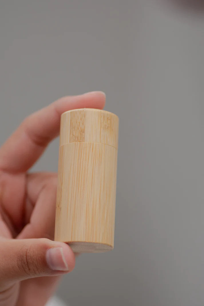 Charcoal Dental Floss with Bamboo Holder