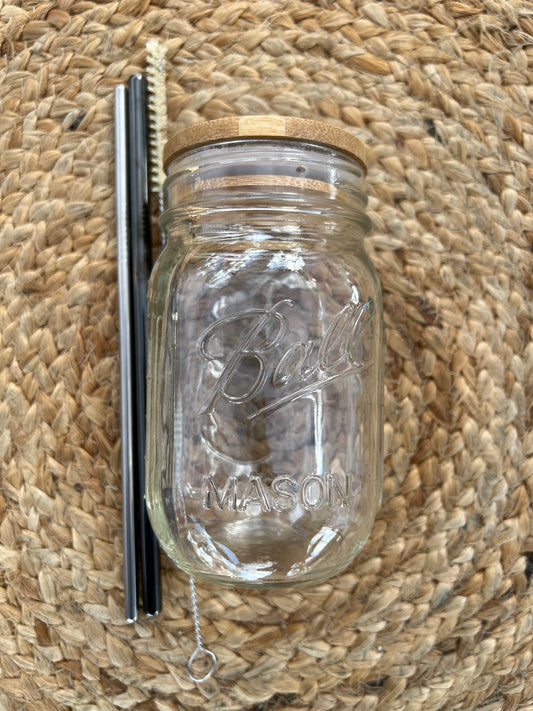 Sustainable Mason Jar Set