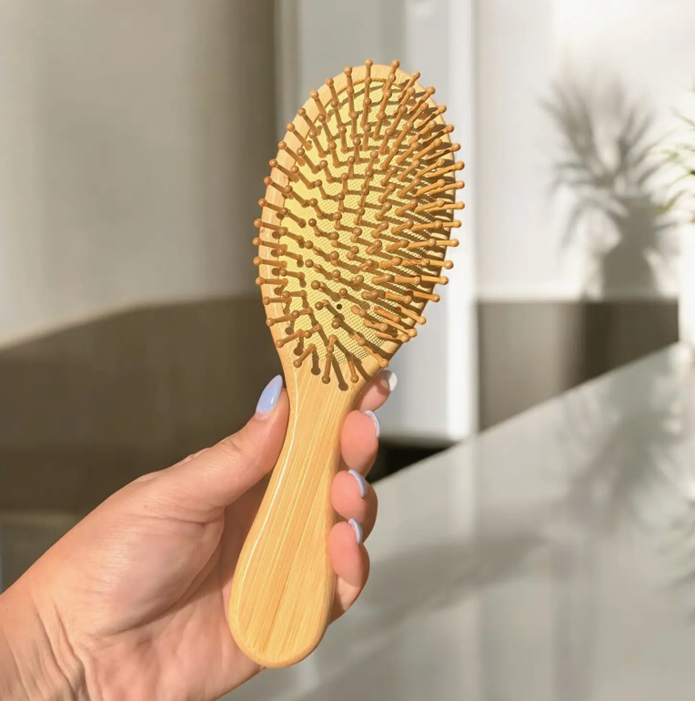 Bamboo Oval Brush