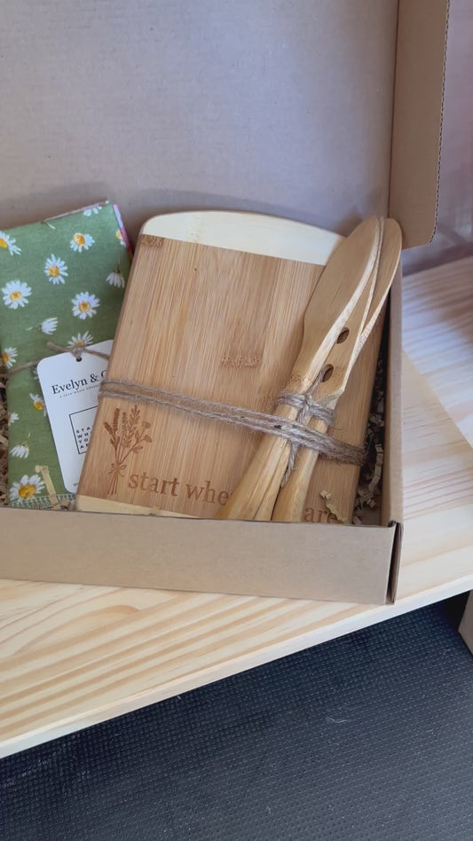 Bamboo Charcuterie Set